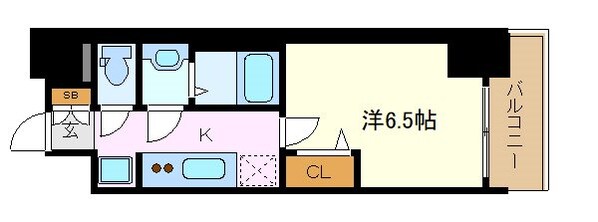 プレサンス新栄ユリシスの物件間取画像